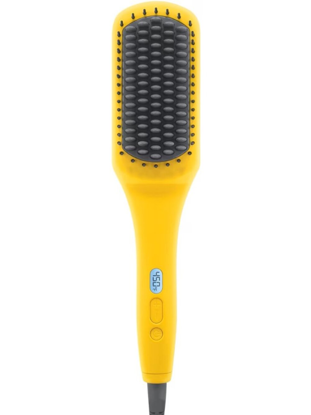 Drybar The Brush Crush Heated Straightening Brush Yellow